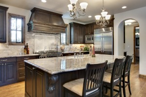 Colonial White Granite with dupont edge