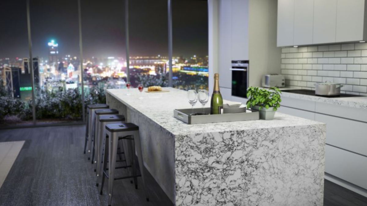 Cambria Rosedale Cambria Rose Bay Marble Look Countertops